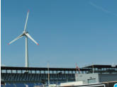 Das größte Windrad der Welt am EuroSpeedway Lausitzring in Klettwitz bei Schipkau